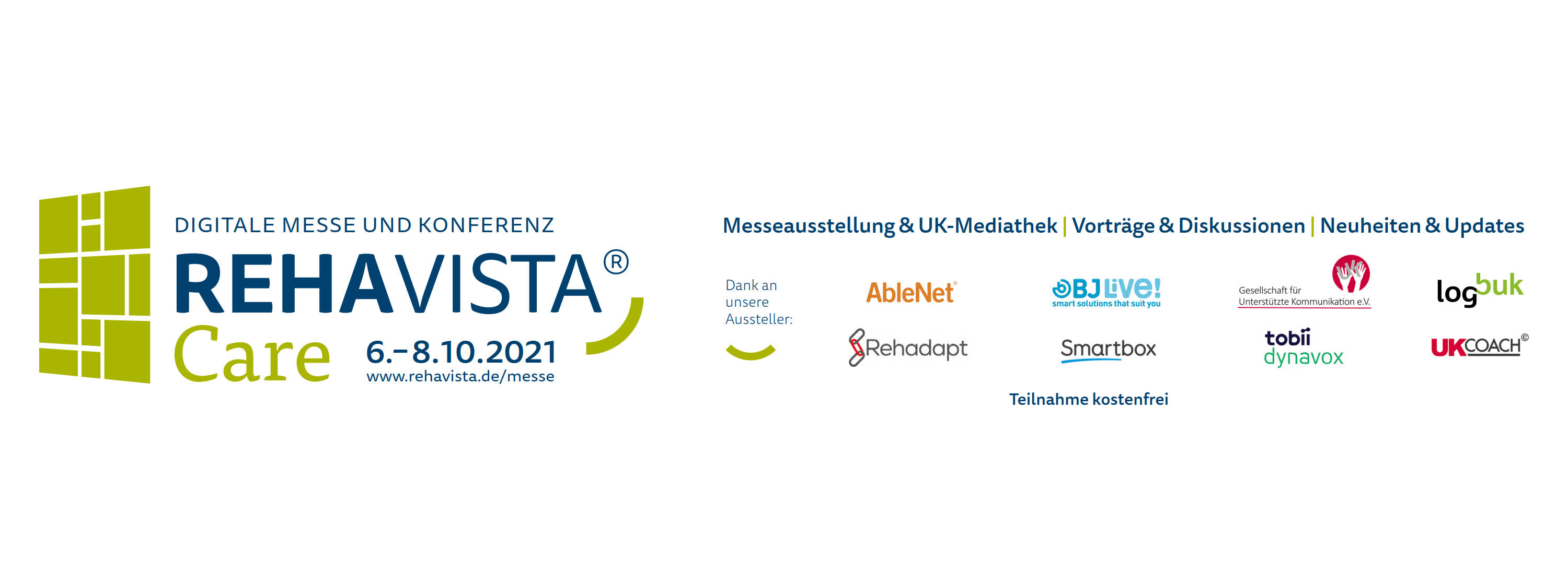 Logo Logo REHAVISTA Care 2020 mit Sponsoren